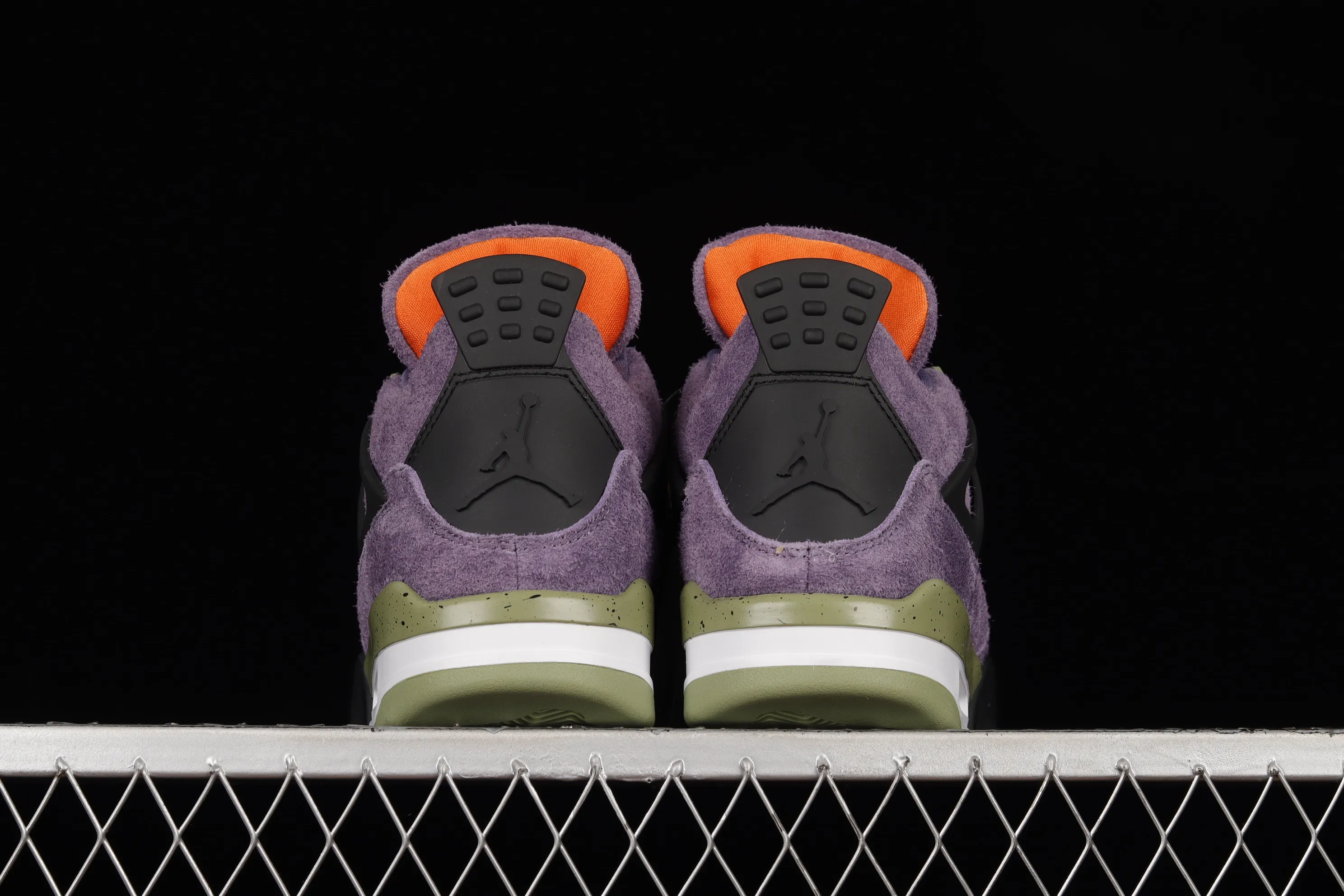 All categories Air Jordan Jordan series basketball shoes Air Jordan 4 foreign trade version Air Jordan 4 Retro "Canyon Purple" AJ4 Joe 4 purple suede basketball shoes AQ9129-500